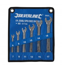 Silverline 6-delige offset steeksleutel set