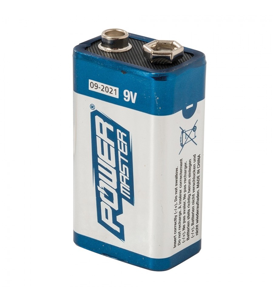 Powermaster 9 V super alkaline batterij 6LR61