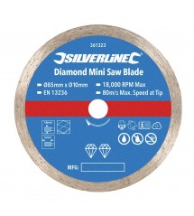Silverline Diamant mini-zaagblad
